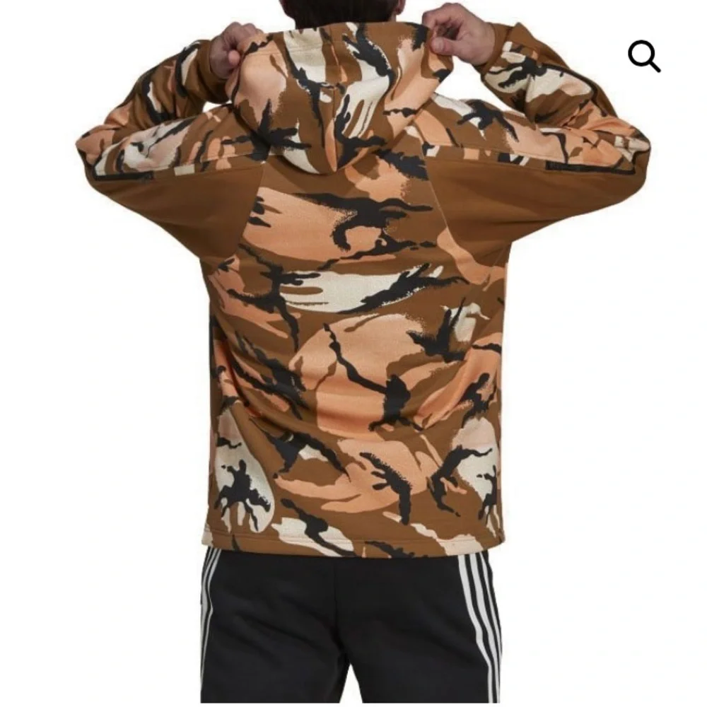 Adidas Allover Camouflage Hoodie